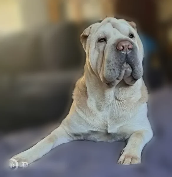 Lost dog, Stones Dairy Road, 1224, Fieldale - beige, Shar-Pei, no collar - photo
