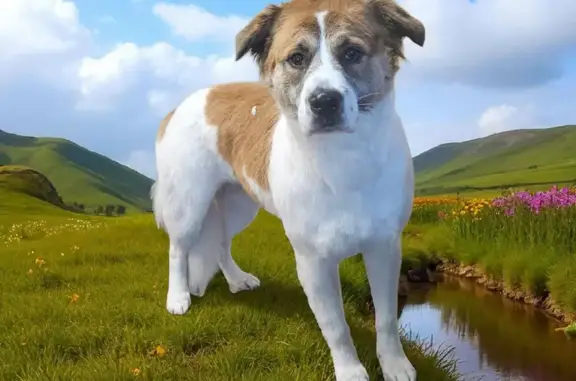 Lost and found pets Elizabethton, photo: Lost Dog: White/Tan, Black Mask, Elizabethton