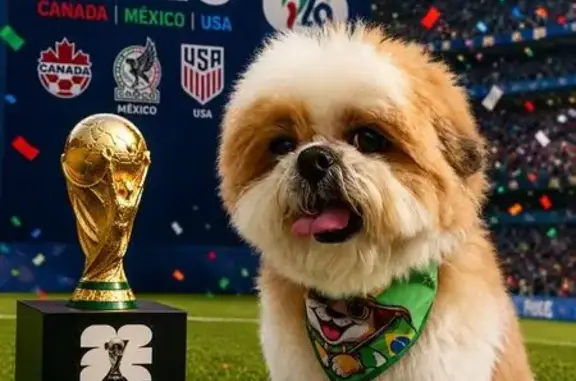 Perdido cachorro fêmea, Rua Geraldo de Campos Penteado, 85 — Shih Tzu tricolor, extremamente dócil - photo